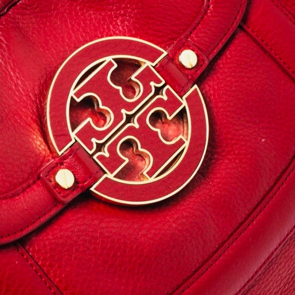 Tory Burch Cherry Red Shoulder Bag - Picture 6 of 16